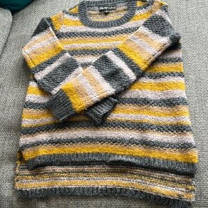 Elizabeth and James wool blend striped sweater